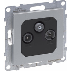 SUNO alumīnija Rozete TV-R-SAT (GALA)