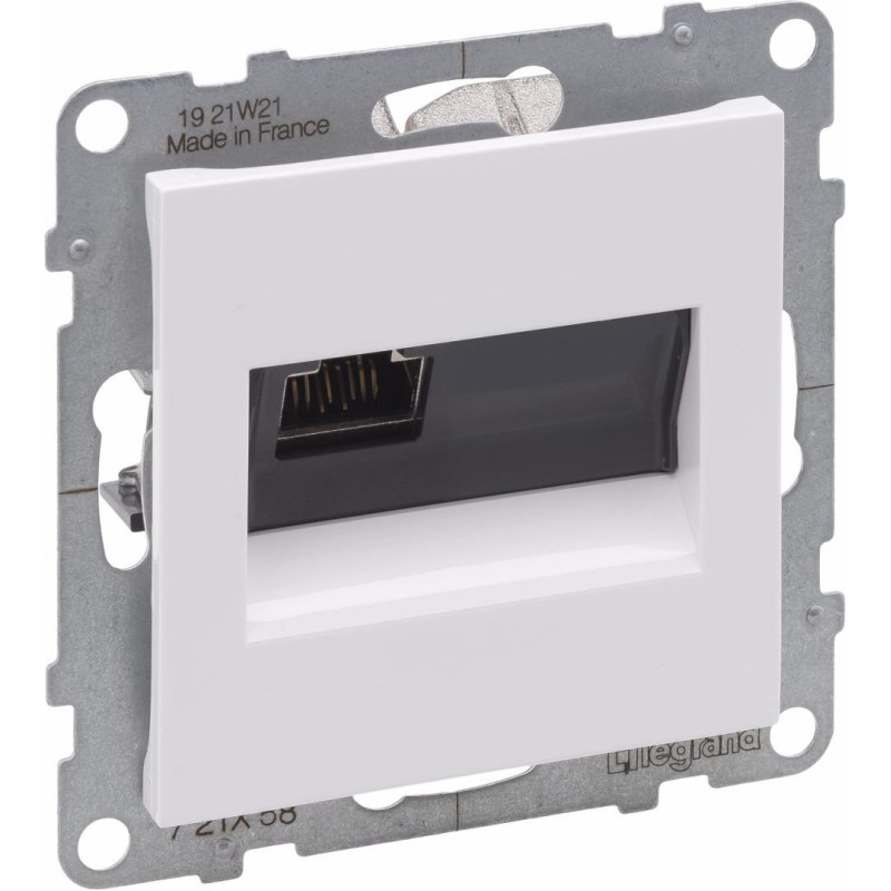 SUNO balts Rozete RJ45 STP Cat6a