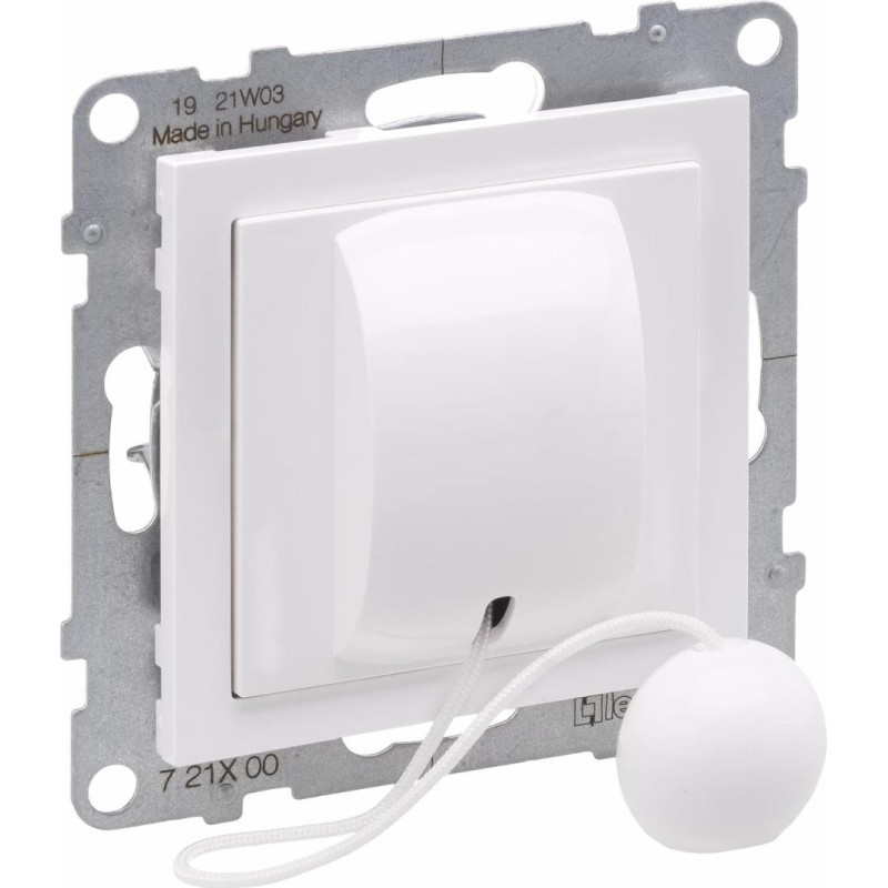 SUNO balts Tasterslēdzis, ar virvi