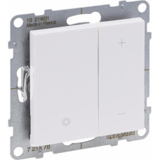 SUNO balts Zvana pogas dimmeris universāls 5-75W