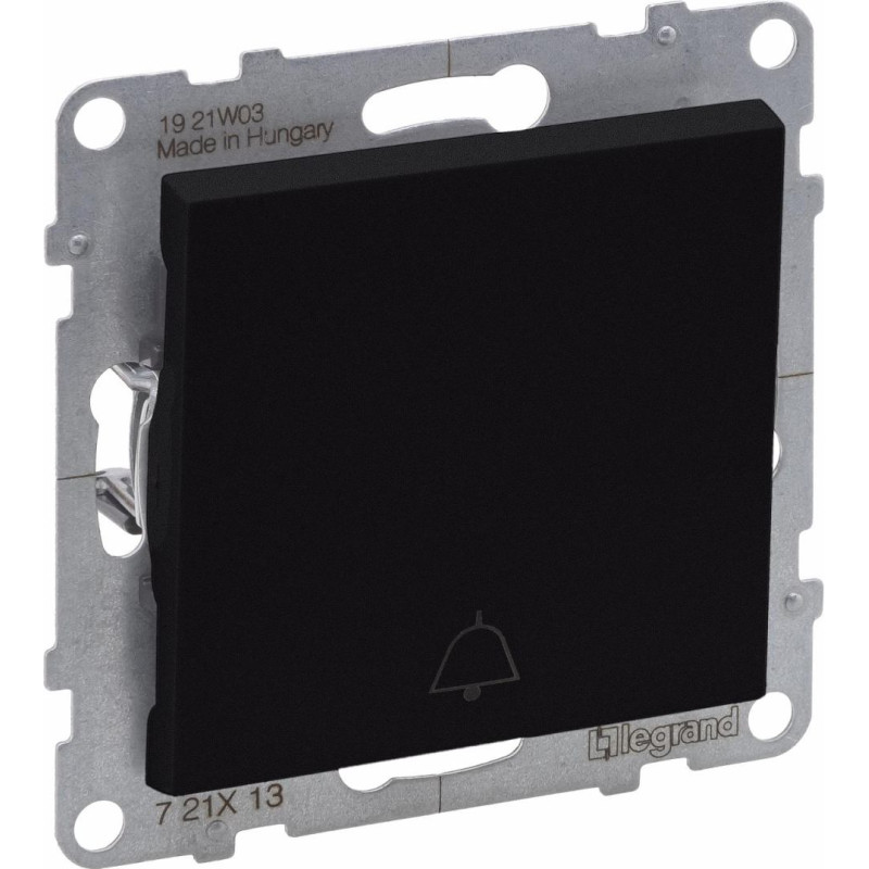 SUNO melns Tasterslēdzis, ar zvana simbolu