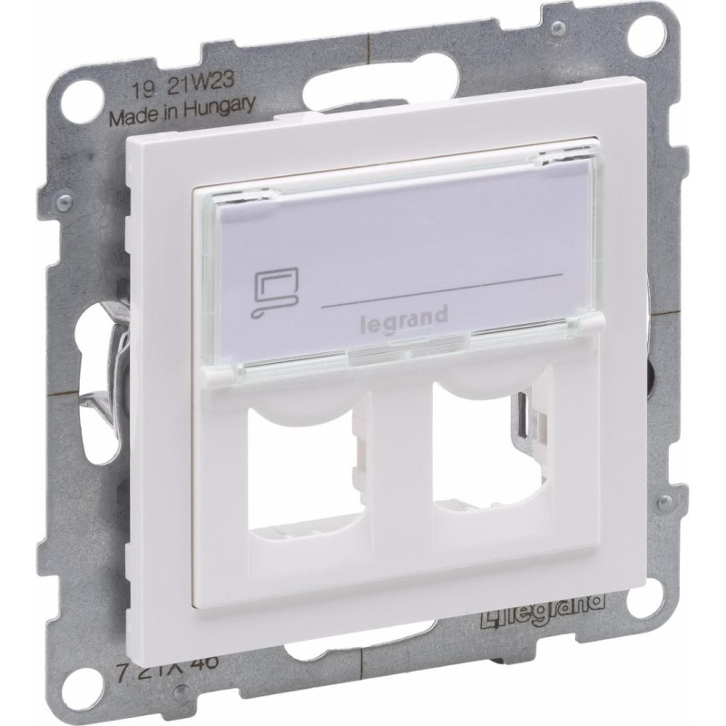 SUNO balts Centrālā plate  Systimax adaptor