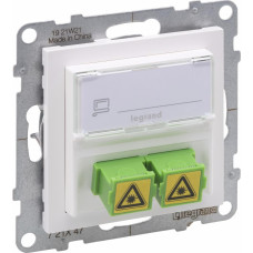 SUNO balts Rozete OPTIKA SC/APC