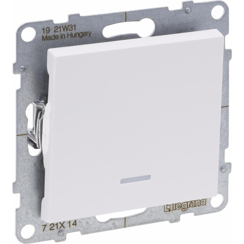 SUNO balts Slēdzis 16A ar indikāciju