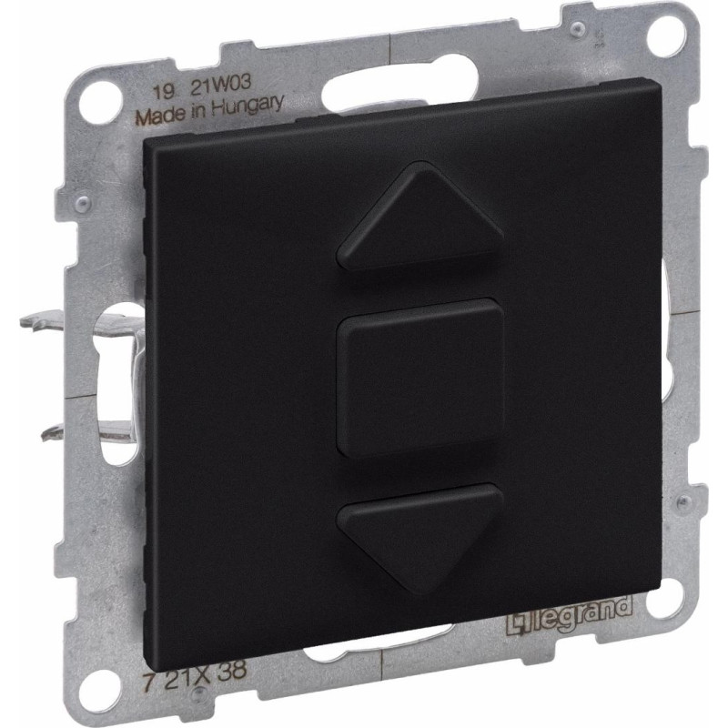 SUNO melns Žalūzijutasterslēdzis