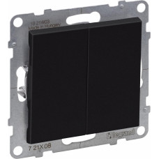 SUNO melns Pārslēdzis 1+1