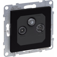 SUNO melns Rozete TV-R-SAT (STAR)