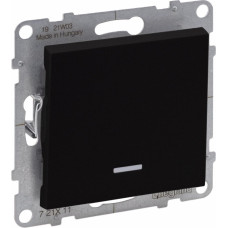 SUNO melns Slēdzis ar indikāciju