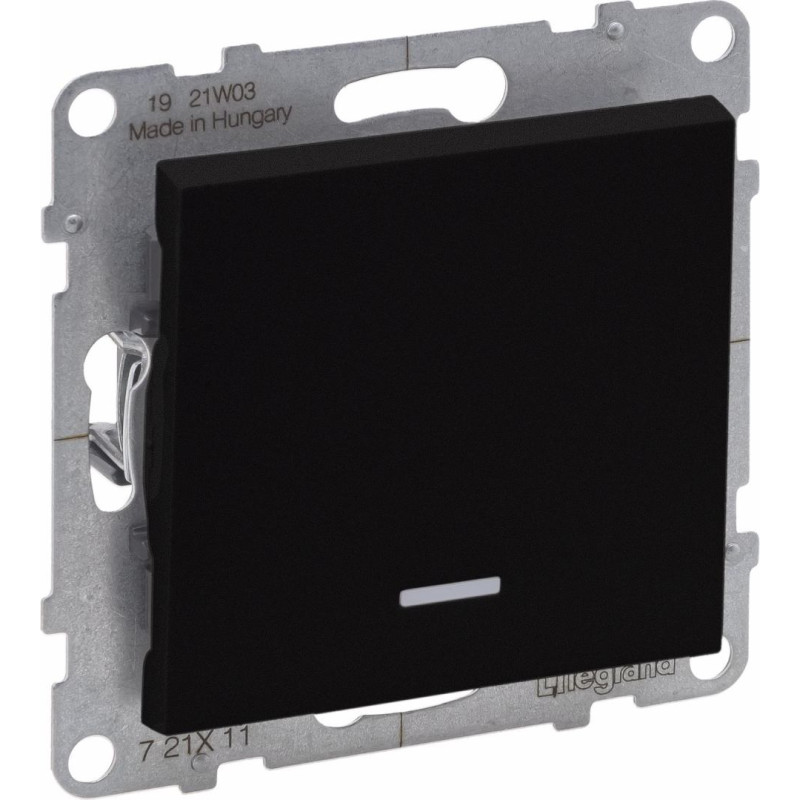 SUNO melns Slēdzis ar indikāciju