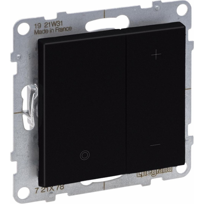 SUNO melns Zvana pogas dimmeris universāls 5-75W