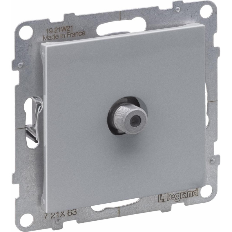 SUNO alumīnija Rozete TV/SAT (F konektors) (STAR)