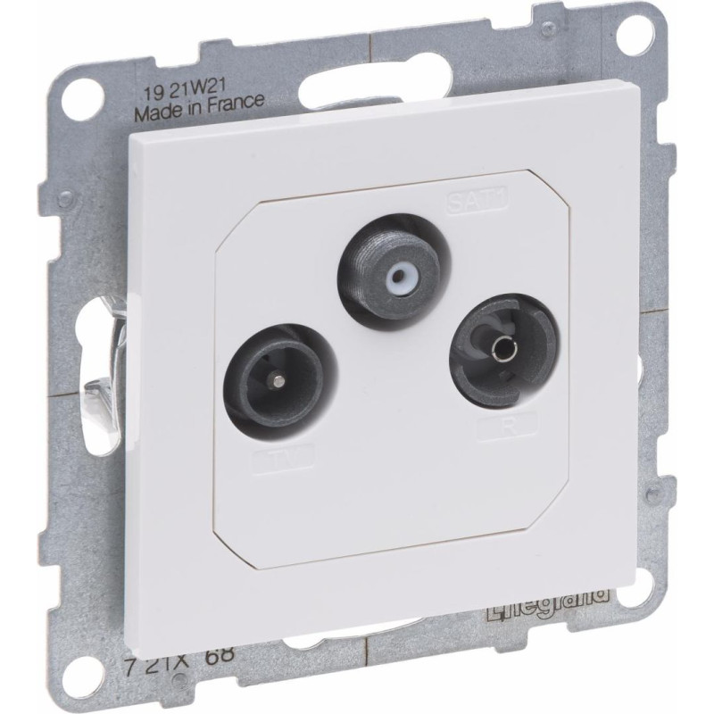 SUNO balts Rozete TV-R-SAT (CAUR)