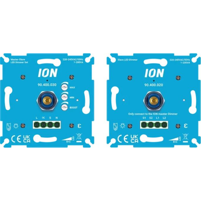 ION Industries Master-Slave LED Dimmeris komplekts 200W