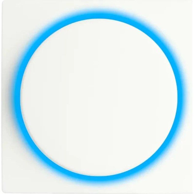 ION Industries V1/J1/D1 Balta matēta Centrālā plate dimmerim priekš Indikācijas elements