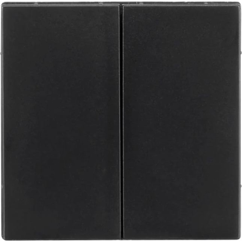 ION Industries V1/J1/D1 Melna matēta Centrālā plate Touch Duo dimmerim