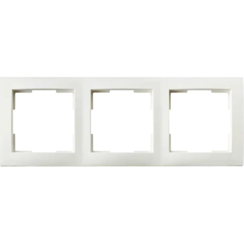 ION Industries E1 Balts matēts Rāmis 3-vietīgs