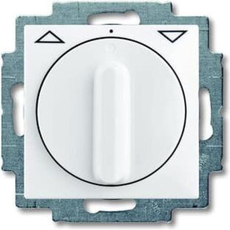 Basic55 balts Rotējams žalūziju tasterslēdzis