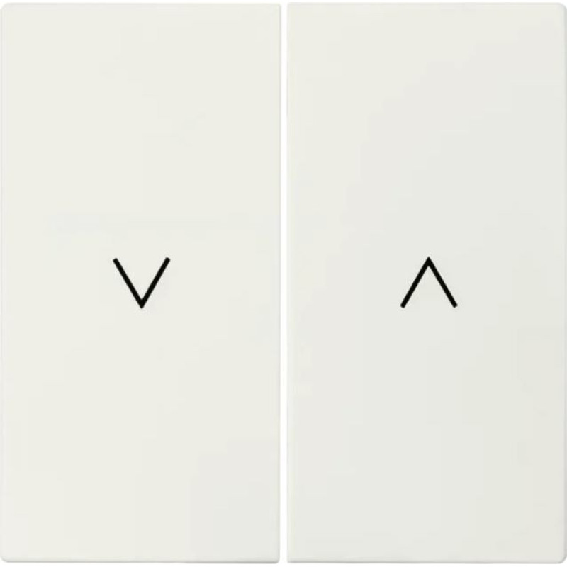 ION Industries E1 Balts matēts Taustiņš Žalūzijuslēdzim