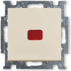 Basic55 bēšs Pārslēdzis ar kontroles indikāciju