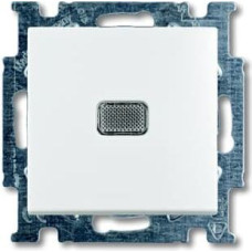 Basic55 balts Tasterslēdzis ar kontroles indikāciju