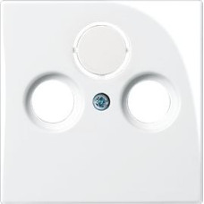 Basic55 balts Centrālā plate TV-SAT-FM