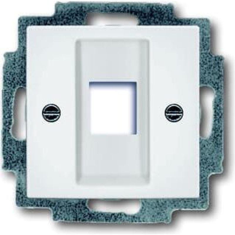 Basic55 balts Centrālā plate RJ45 modulāra