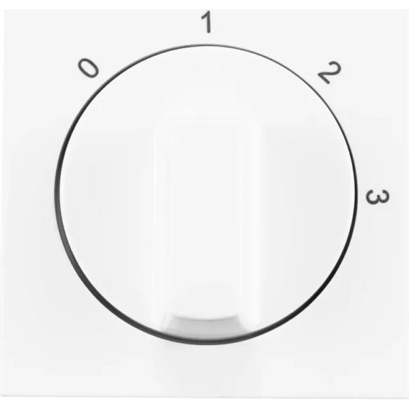 ION Industries V1/J1/D1 Balta Centrālā plate Rotējamam 3 pozīciju slēdzim