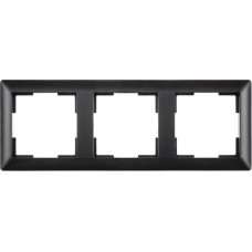 ION Industries J1 Melns matēts Rāmis 3-vietīgs