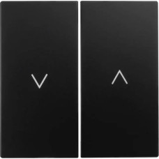 ION Industries E1 Melns matēts Taustiņš Žalūzijuslēdzim