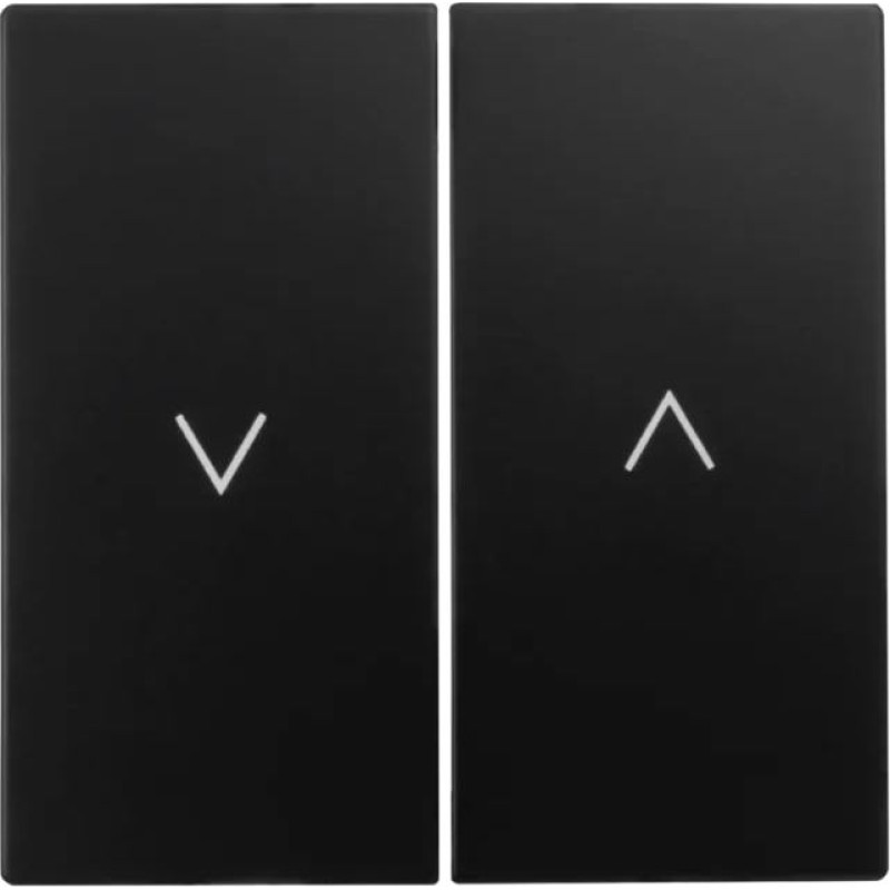 ION Industries E1 Melns matēts Taustiņš Žalūzijuslēdzim