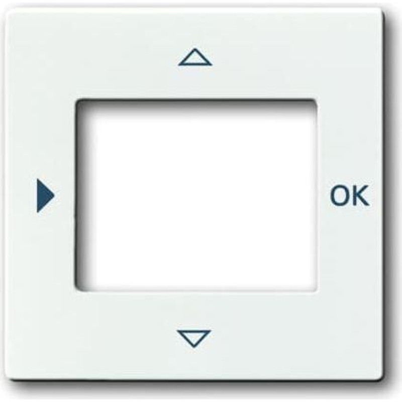 Basic55 balts Centrālā plate taimerim un termoregulātoram