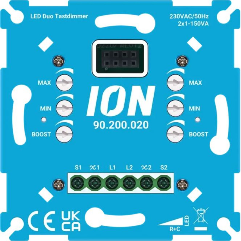 ION Industries LED Duo Touch Dimmeris 2x150W