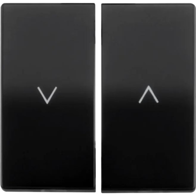 ION Industries V1/J1/D1 Melns matēts Taustiņš Žalūzijuslēdzim