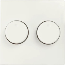 ION Industries E1 Balta matēta Centrālā plate Duo dimmerim