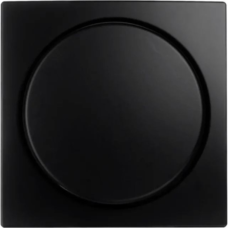 ION Industries E1 Melna matēta Centrālā plate dimmerim