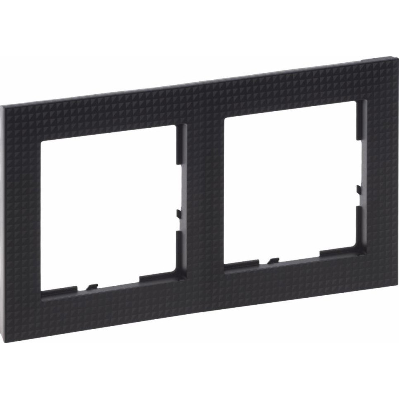 SUNO Patterned Black Ramis 2 vietīgs