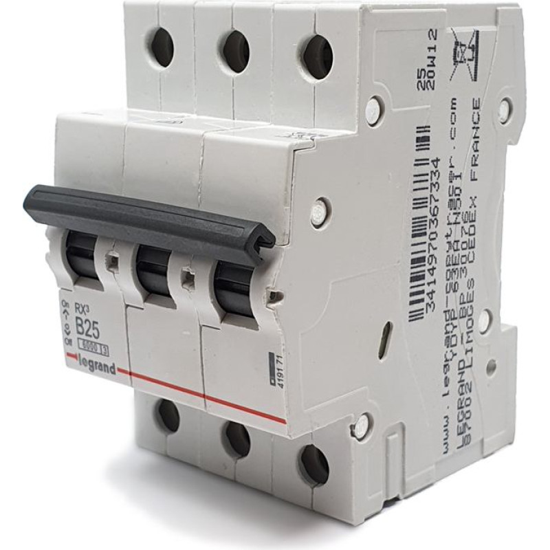 RX3 Automātslēdzis - 3P - B 25A