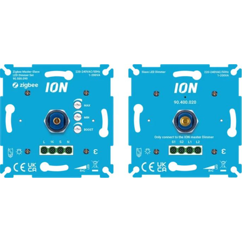 ION Industries Zigbee Master-Slave LED Dimmeris komplekts 200W