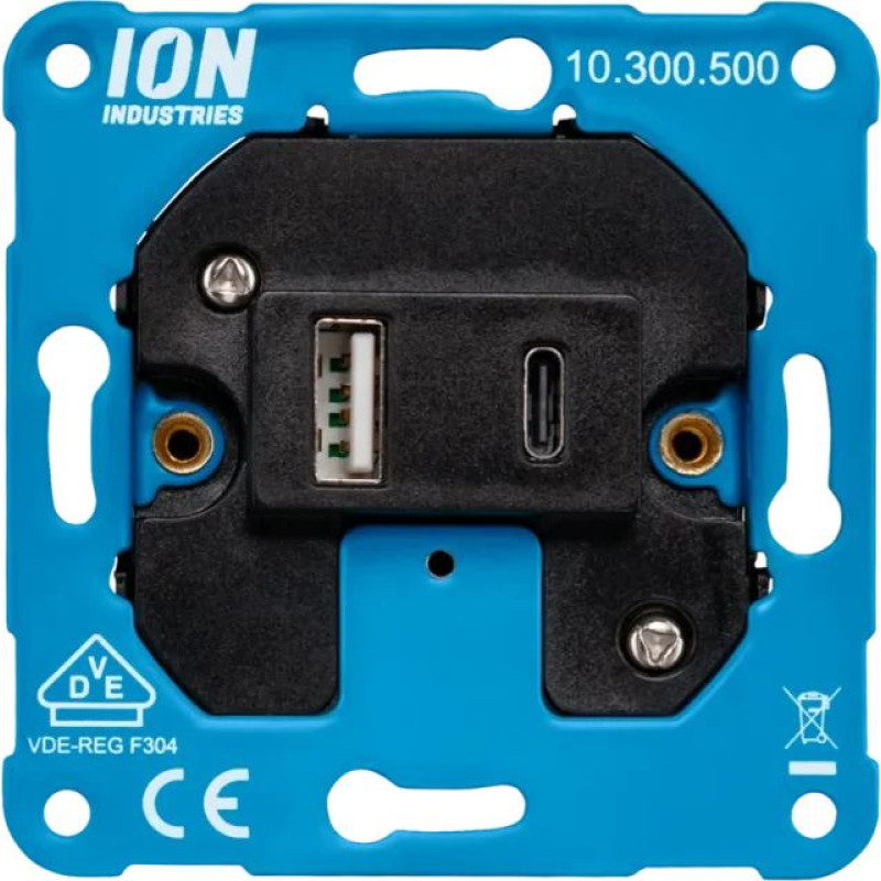 ION Industries USB A + USB C