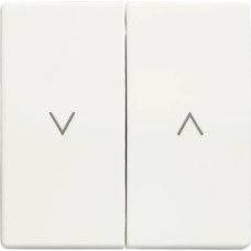 ION Industries V1/J1/D1 Balts matēts Taustiņš Žalūzijuslēdzim