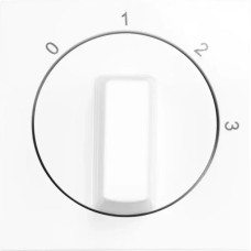 ION Industries E1 Balta Centrālā plate Rotējamam 3 pozīciju slēdzim