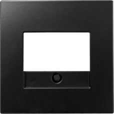 ION Industries E1 Melna matēta Centrālā plate USB A + USB C