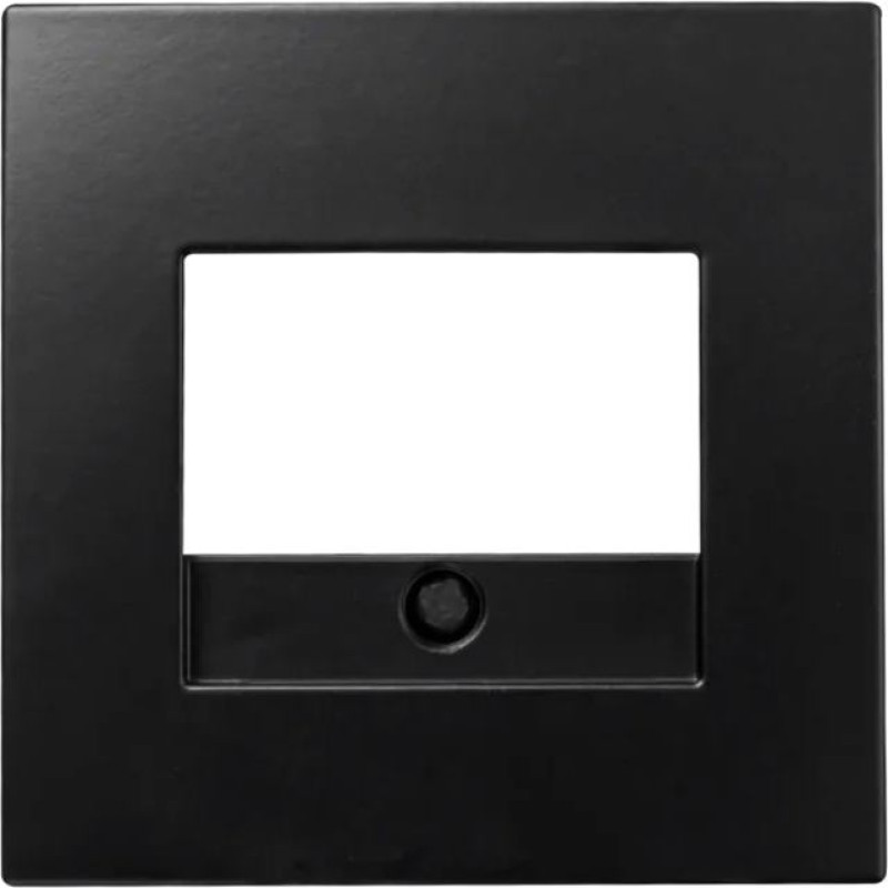 ION Industries E1 Melna matēta Centrālā plate USB A + USB C