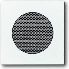 Basic55 balts Centrālā plate skaļrunim balta