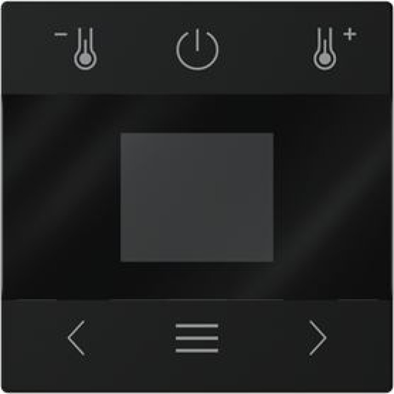 Basic55 chateau-black Centrālā plate termoregulātoram