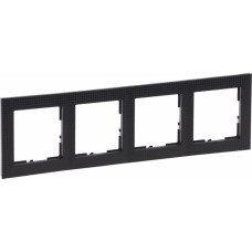 SUNO Patterned Black Ramis 4 vietīgs