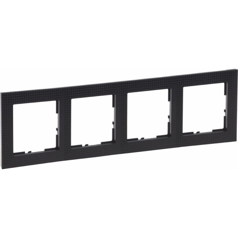 SUNO Patterned Black Ramis 4 vietīgs