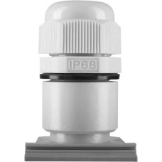 ION Industries Pelēks Kabeļu ievads M20 ar kabeļu spriegotāju 7–12 mm