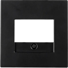 ION Industries V1/J1/D1 Melna matēta Centrālā plate USB A + USB C