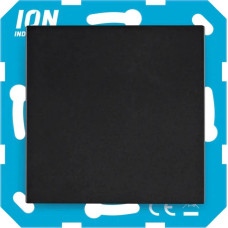 ION Industries E1 Melna matēta Centrālā plate slēgta